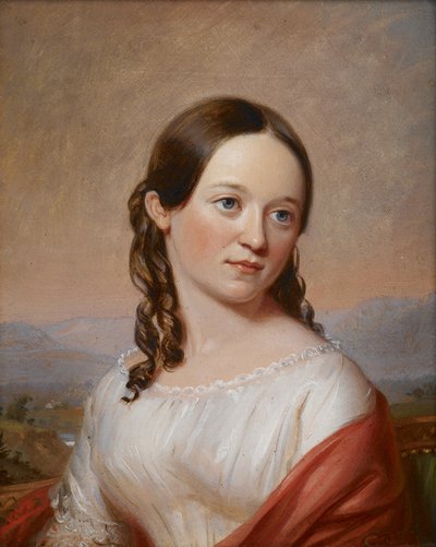 Portrait of Julia Ann Seabury by William Sidney Mount